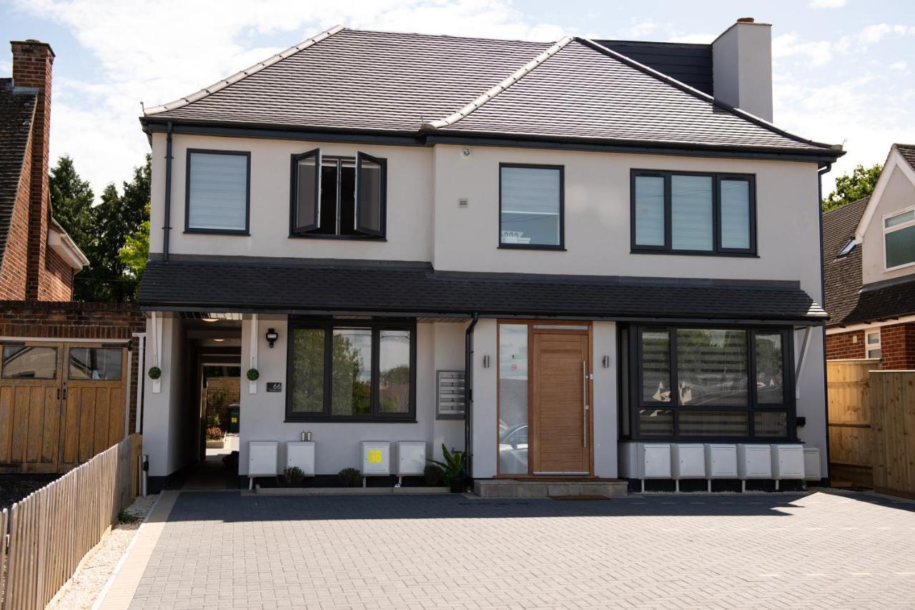 Walnut Flats-F5, Stylish 1-Bedroom - Parking, Netflix, Wifi - Close To Oxford, Bicester & Blenheim Palace Kidlington Luaran gambar